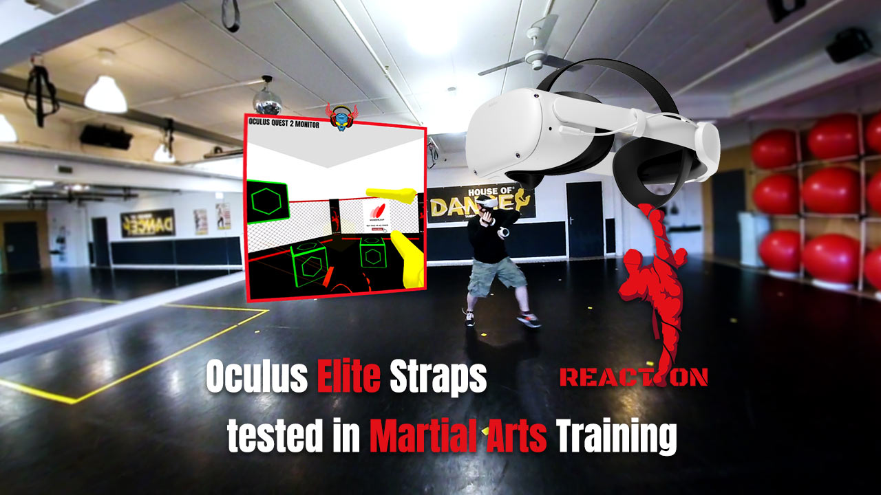 Oculus Quest 2 Elite Strap tested in martial arts training 1