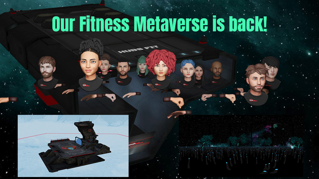 Our Fitness Metaverse parts are back online 5