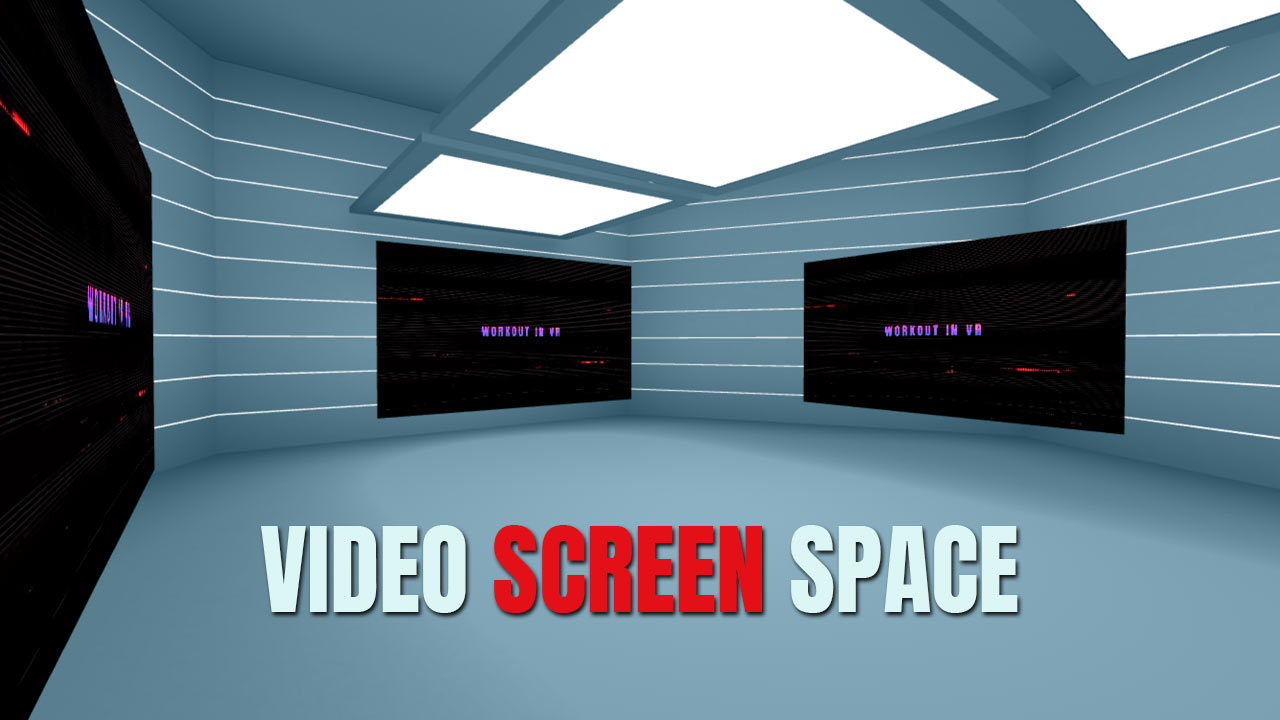 Video Screen Space our new learning place! 3