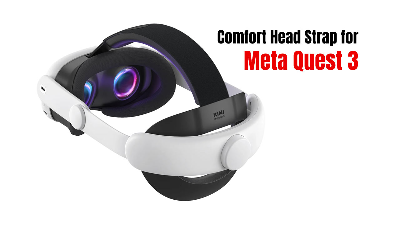 Elevate Your VR Fitness Experience with the Kiwi Design Comfort Head Strap for Quest 3 4