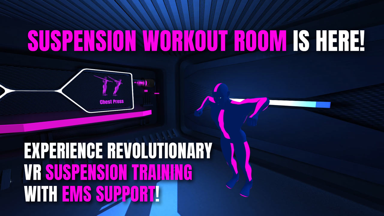 The Suspension Workout Room Is Here: Experience Revolutionary VR Suspension Training with EMS Support! 1